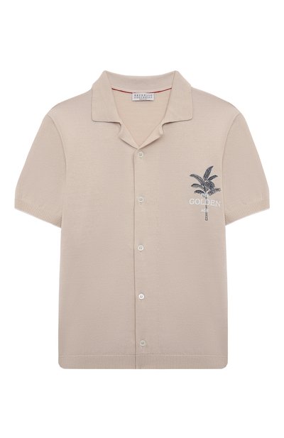 Хлопковое поло BRUNELLO CUCINELLI, арт. B29M13165C