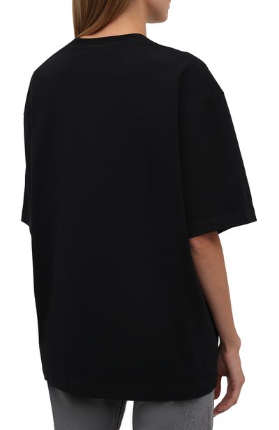 Хлопковая футболка ACNE STUDIOS, арт. CL0101/W, фото 4