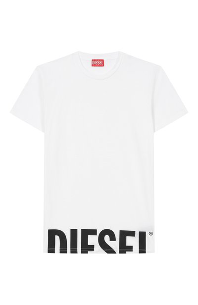 Хлопковая футболка DIESEL, арт. J03040/00YI9