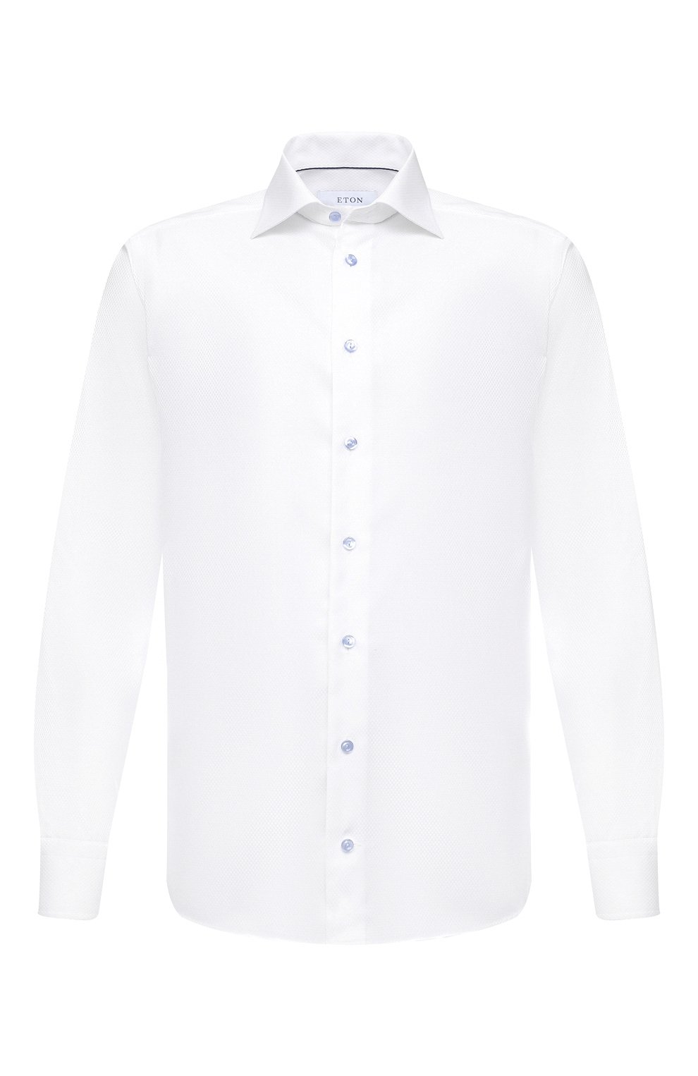 Хлопковая сорочка ETON белого цвета по цене 19850 руб., арт. 1000 01280, фото 1 Хлопковая сорочка ETON, арт. 1000 01280, фото 1