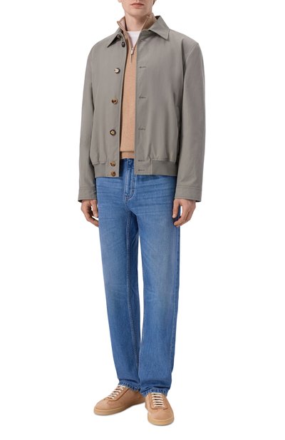 Замшевые кеды BRUNELLO CUCINELLI, арт. MZUMGLJ336, фото 2