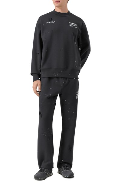 Хлопковый свитшот DOMREBEL, арт. M STAFF SWEATSHIRT, фото 2