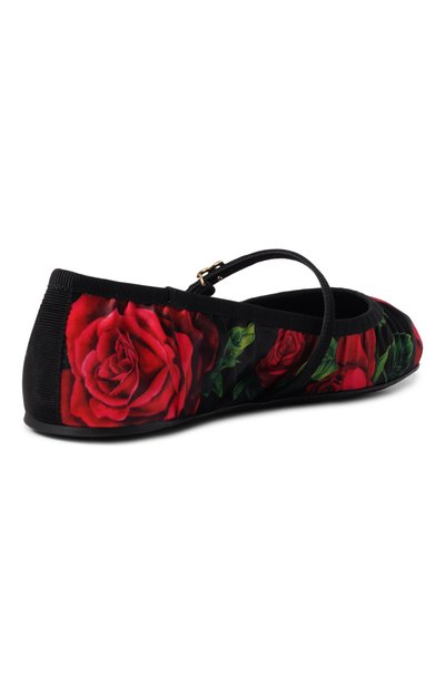 Текстильные балетки vally DOLCE & GABBANA, арт. CB0288/A0709, фото 5