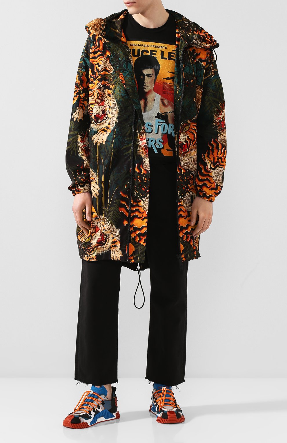 Комбинированные кеды ns1 DOLCE & GABBANA, арт. CS1770/AJ982, фото 2