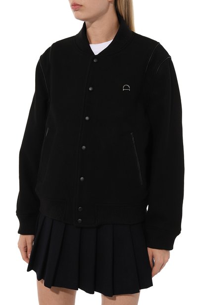 Шерстяной бомбер DUNST, арт. UDJU3C101BK, фото 3