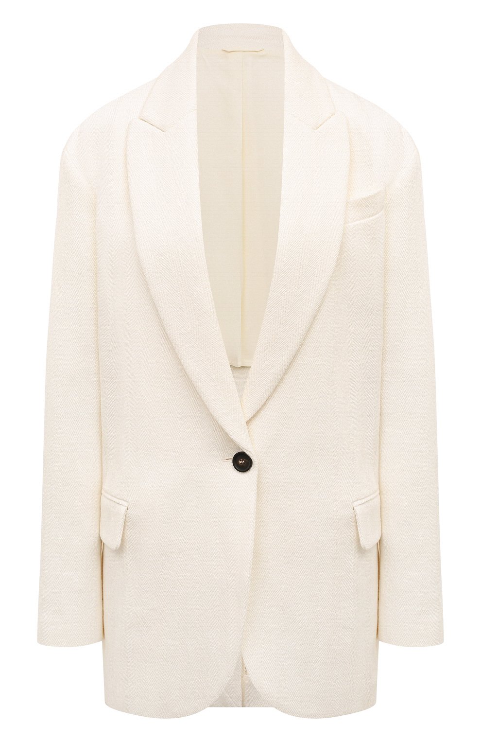 Жакет из хлопка и льна BRUNELLO CUCINELLI, арт. MH5712083, фото 1