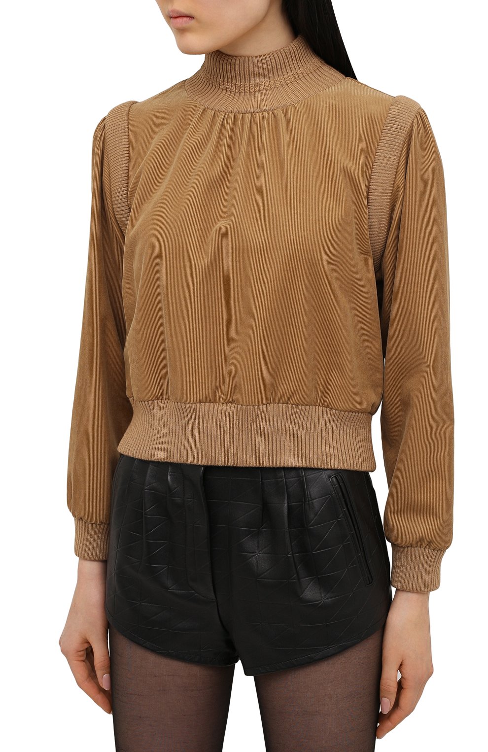 Вельветовый свитшот SAINT LAURENT, арт. 648730/Y7C38, фото 3