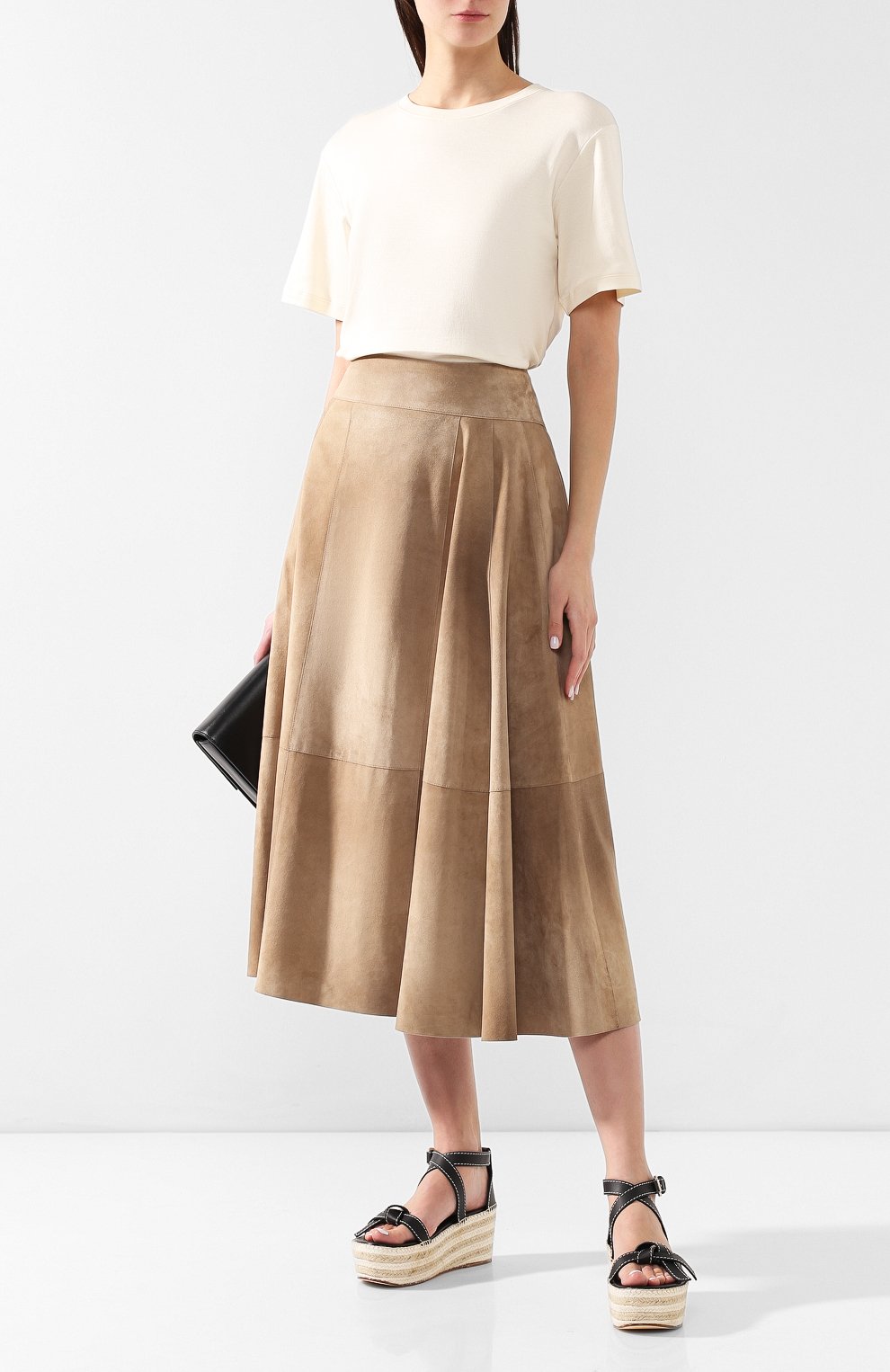 Футболка из смеси шелка и хлопка BOTTEGA VENETA, арт. 546008/VEZV0, фото 2