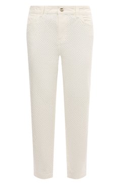 Джинсы с отделкой стразами LIU JO, арт. CF2335 D4770, фото 1