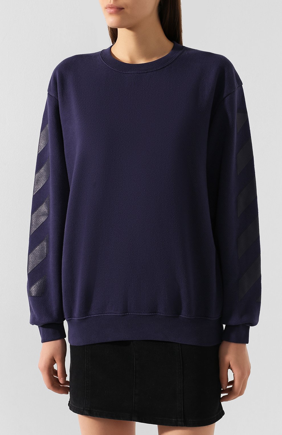 Хлопковый свитшот OFF-WHITE, арт. 0WBA046E19F300963232, фото 3