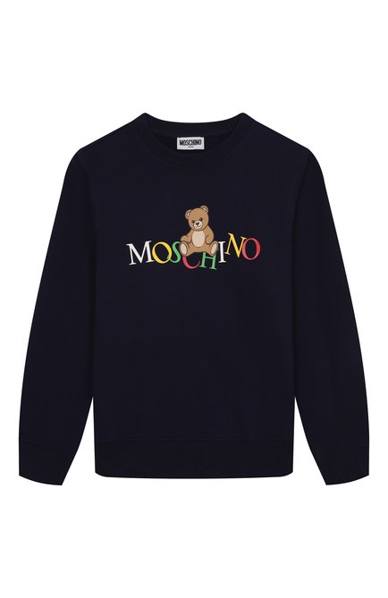 Хлопковый свитшот MOSCHINO, арт. HNF08V/LCA60/10-14