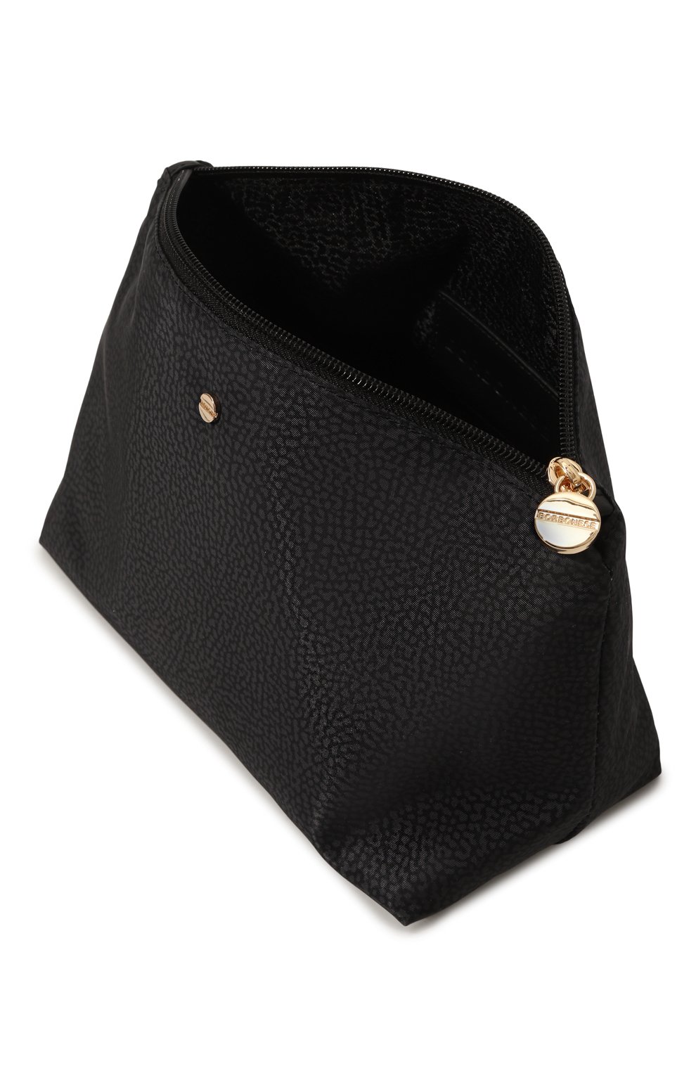 Текстильная косметичка BORBONESE черного цвета по цене 9725 руб., арт. 932030, фото 3 Текстильная косметичка BORBONESE, арт. 932030, фото 3