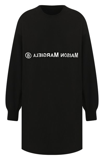 Женское платье из смеси шерсти и хлопка MM6, арт. S32CU0084/S16875