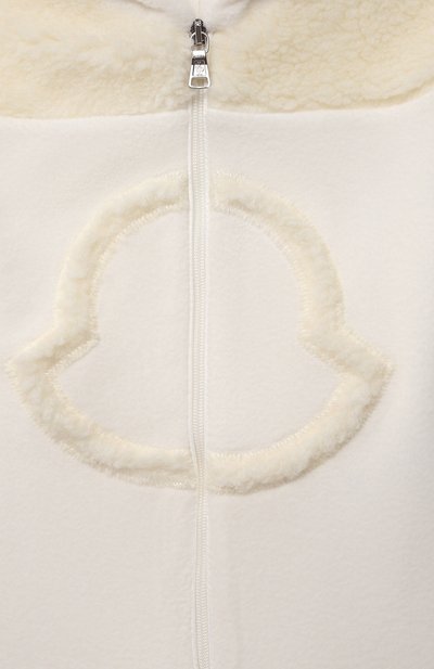 Комбинезон MONCLER белого цвета по цене 31000 руб., арт. G2-951-8L733-10-80093, фото 3 Комбинезон MONCLER, арт. G2-951-8L733-10-80093, фото 3