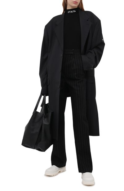 Боди из вискозы HERON PRESTON черного цвета по цене 68950 руб., арт. HWHA004R21KNI0011000, фото 2 Боди из вискозы HERON PRESTON, арт. HWHA004R21KNI0011000, фото 2