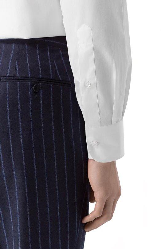 Хлопковая сорочка MVST M0RBIDA/CANNES/R0UND/F339463-KING S0YELLA 240/GIZA Белый  M0RBIDA/CANNES/R0UND/F339463-KING S0YELLA 240/GIZA Фото 5