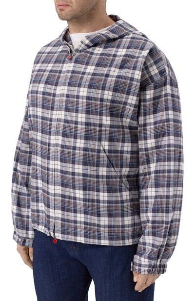 Хлопковая рубашка KITON, арт. UMC015H0907205, фото 3