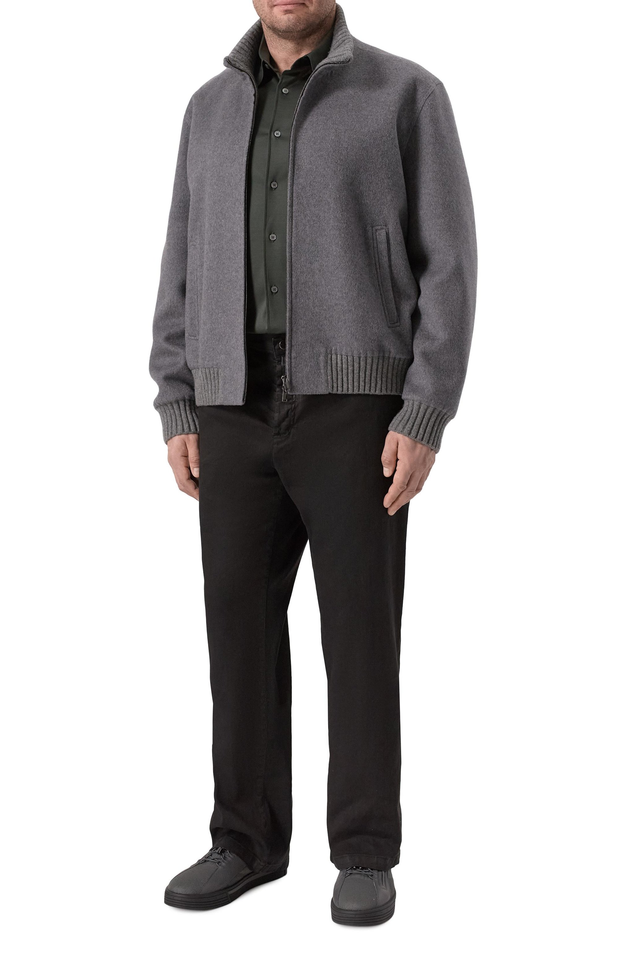 Хлопковая рубашка ZILLI, арт. ZSSH20M0100V00000_002, фото 2