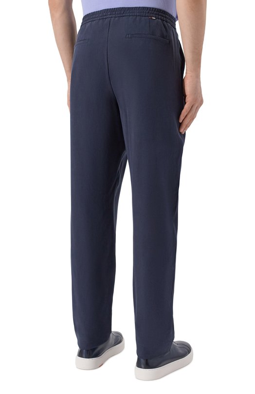 Брюки из лиоцелла Canali U97003/AE05574 Синий  U97003/AE05574 Фото 4