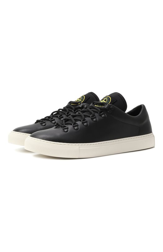 Кожаные кеды Stone Island 81FWS0101 Чёрный 81FWS0101