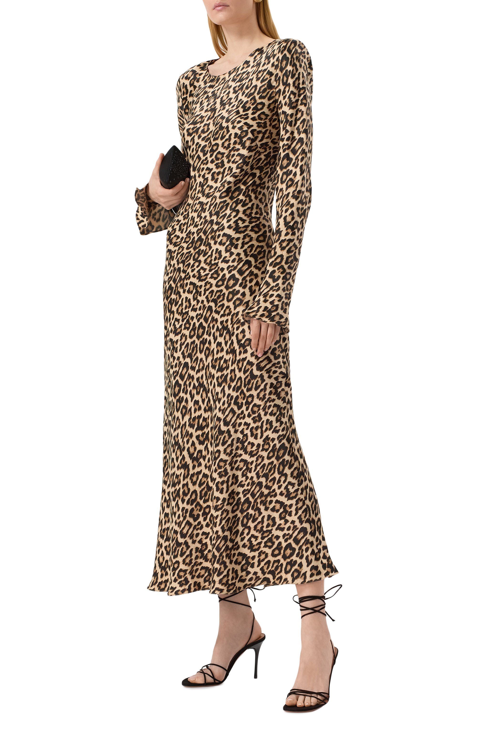 Замшевые босоножки lori 95 AMINA MUADDI, арт. L0RI LACE UP 95, фото 2