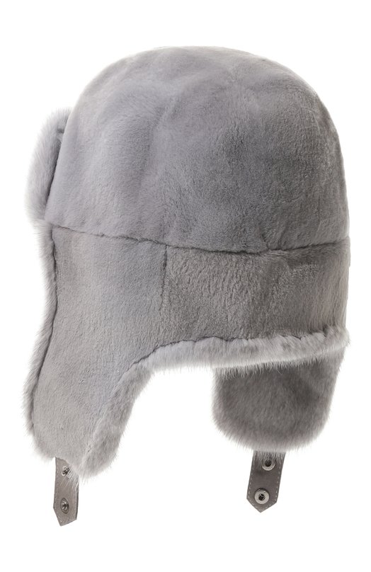 Шапка-ушанка Майкл из меха норки FurLand 0201400100004600000 Серый  0201400100004600000 Фото 2