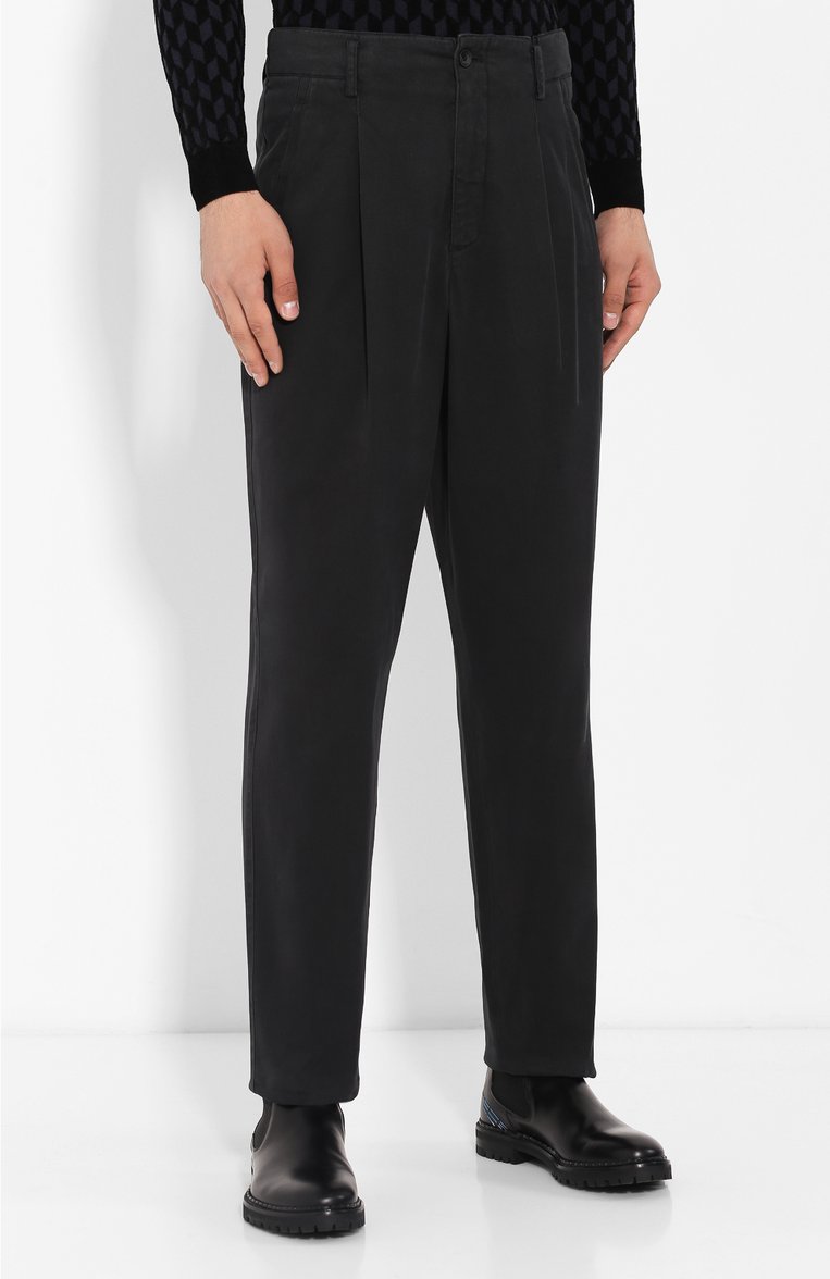 Хлопковые брюки GIORGIO ARMANI, арт. 9WGPP07K/T0120, фото 1