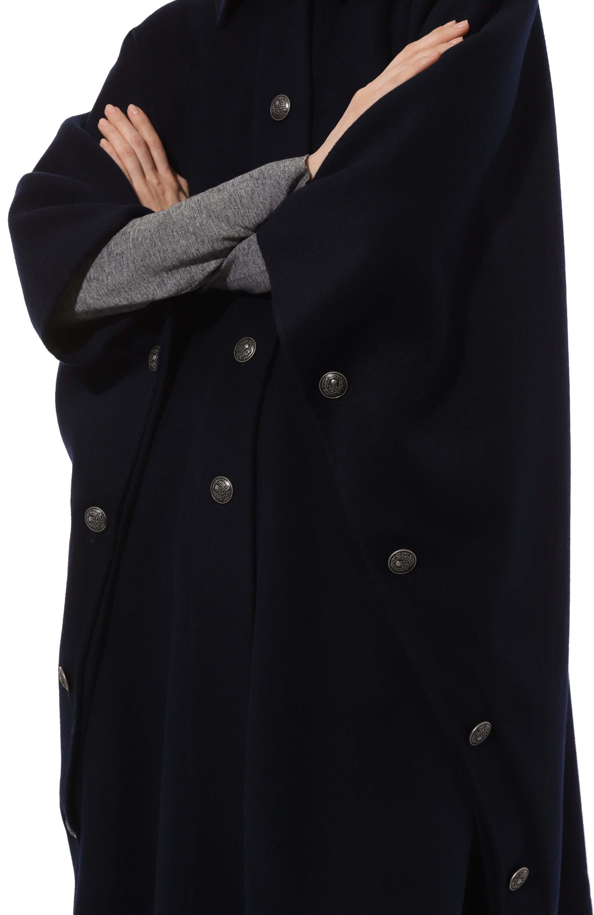 Шерстяная накидка THE KOOPLES, арт. FMAN29020K, фото 5