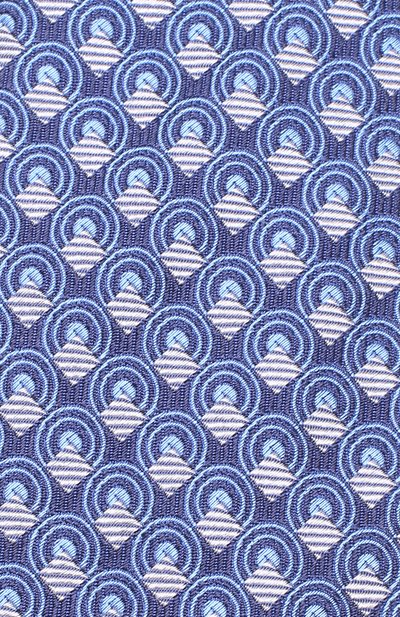 Шелковый галстук с узором TURNBULL & ASSER, арт. TIE002-BB203, фото 3