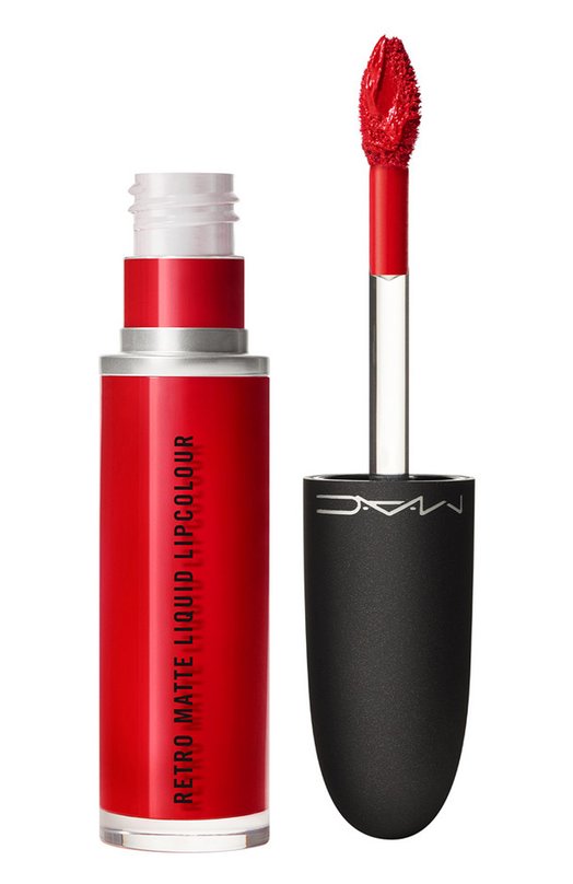 фото Жидкая помада retro matte, оттенок ruby phew! (5ml) mac