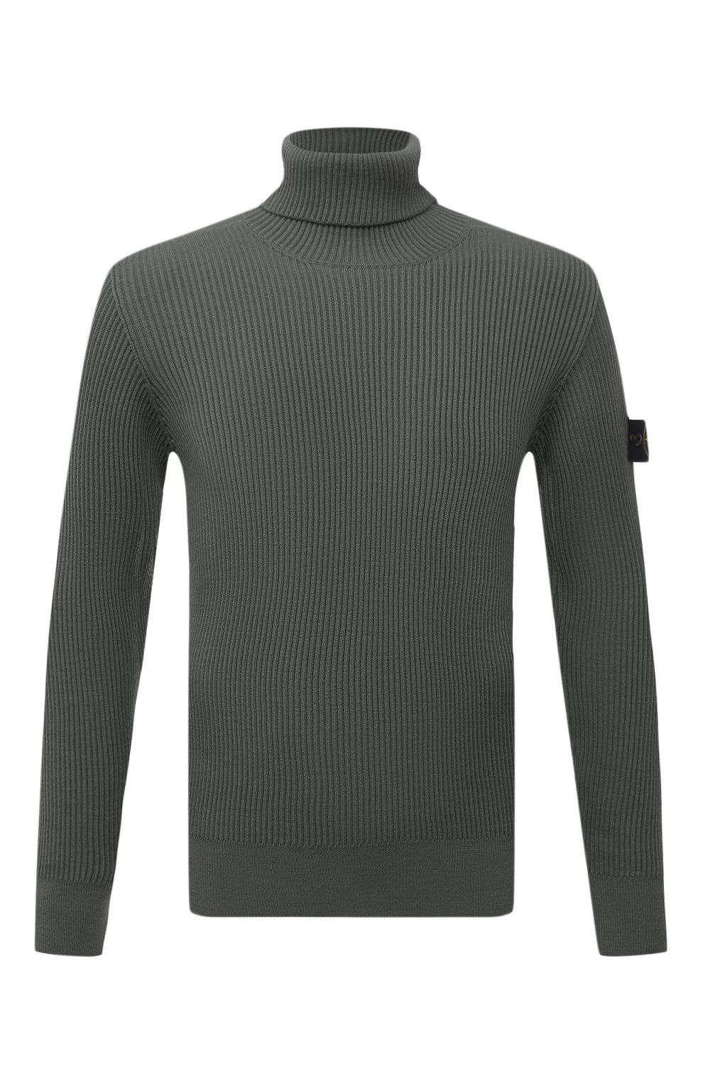 Шерстяной свитер STONE ISLAND хаки цвета по цене 46000 руб., арт. 7515525C2, фото 1 Шерстяной свитер STONE ISLAND, арт. 7515525C2, фото 1