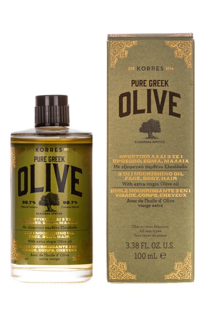 Питательное масло с экстрактом оливок 3 в 1 (100ml) KORRES, арт. 5203069068096, фото 2