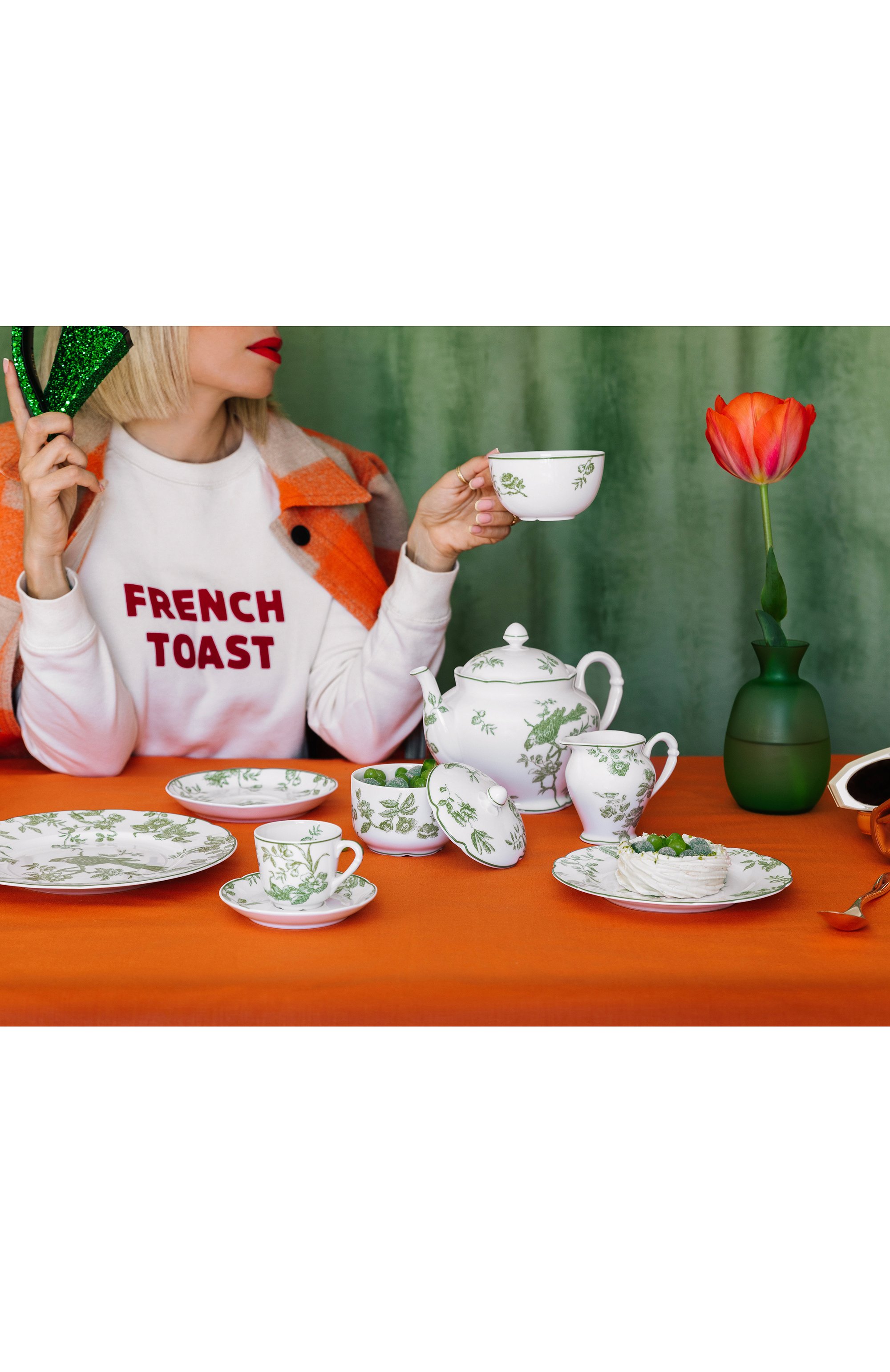 Чайник albertine BERNARDAUD зеленого цвета по цене 47850 руб., арт. 2087/194, фото 2 Чайник albertine BERNARDAUD, арт. 2087/194, фото 2