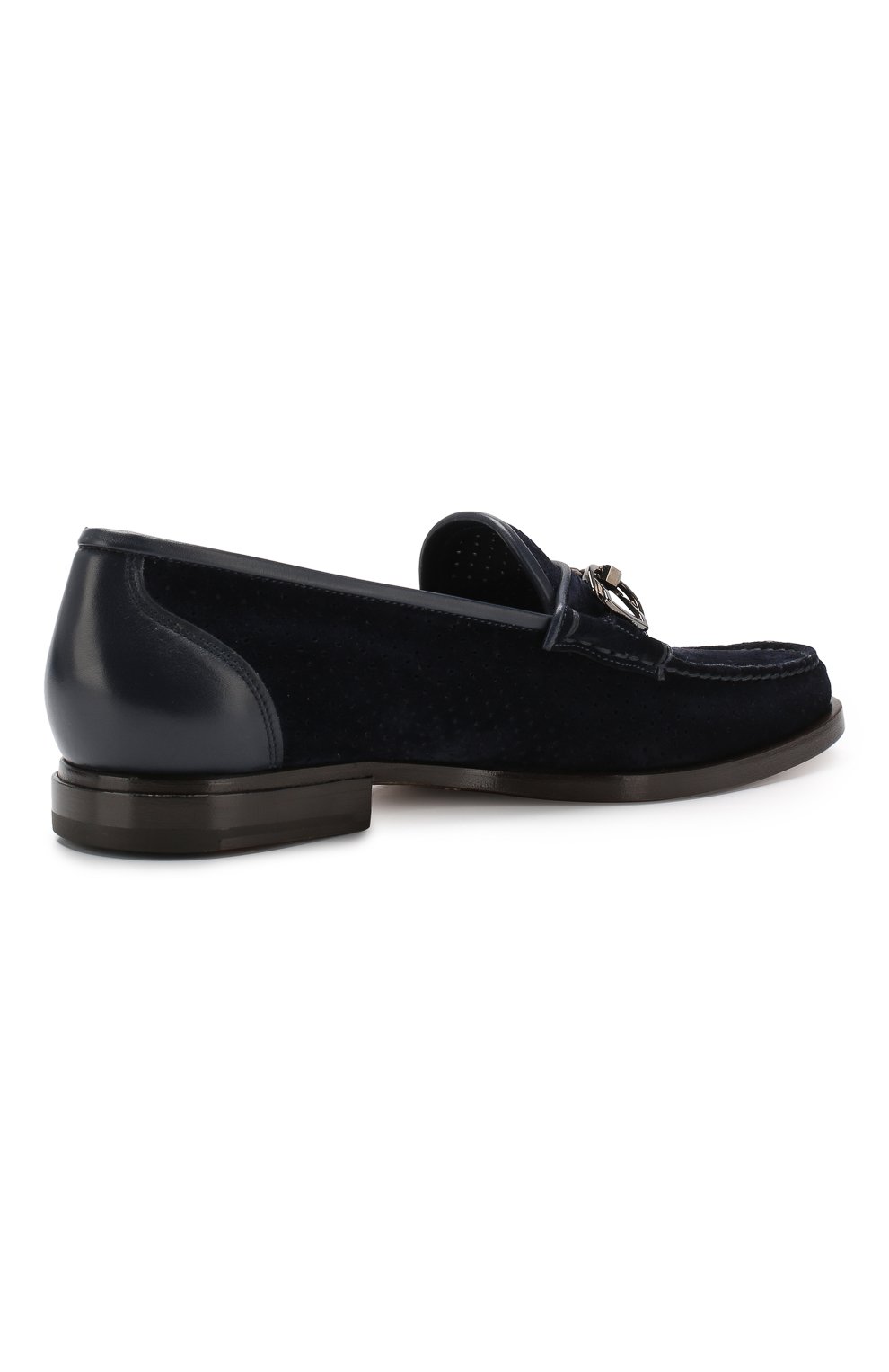 Кожаные лоферы SANTONI, арт. MCPT16643LC7SPRFU58, фото 4