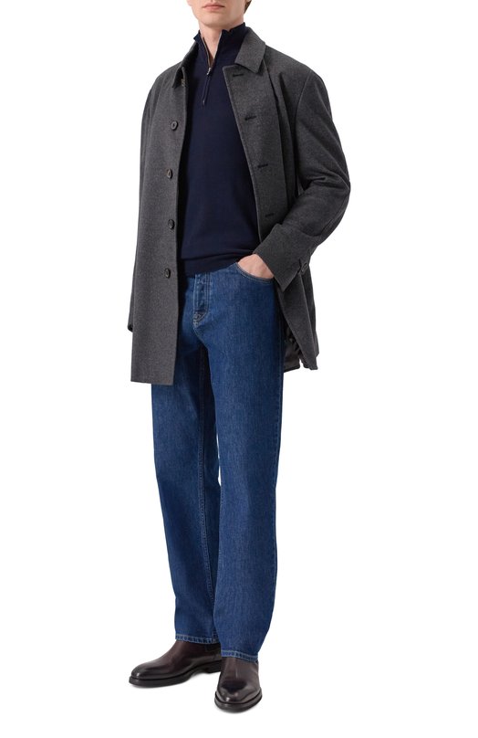 Шерстяной джемпер Andrea Campagna M5625-6688 Синий  M5625-6688 Фото 2