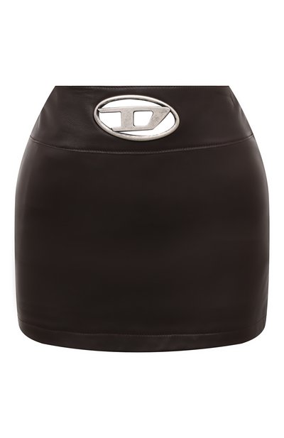 Кожаная юбка DIESEL, арт. A14959/0BNDR, фото 1