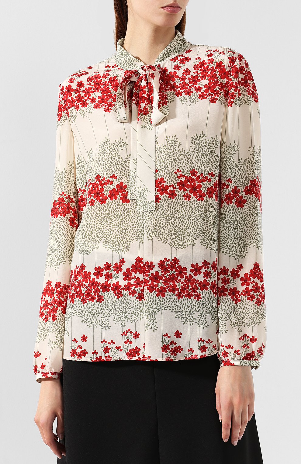 Шелковая блузка REDVALENTINO, арт. SR3ABB05/4A1, фото 3