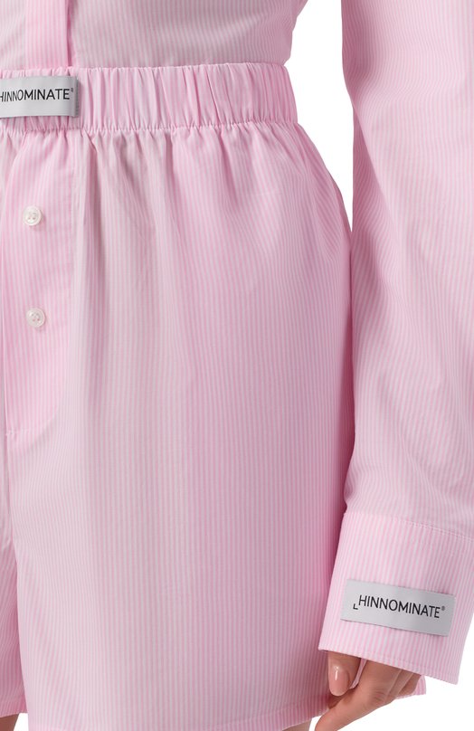 Хлопковые шорты HINNOMINATE HMABW02608 Розовый  HMABW02608 Фото 5