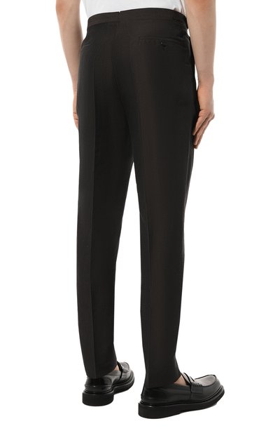 Брюки изо льна и шелка CORNELIANI, арт. 934L21-9314102, фото 4