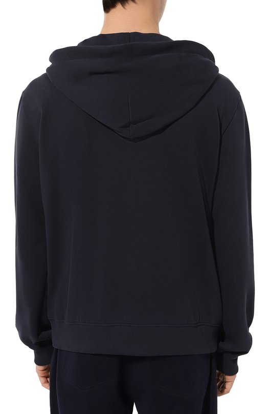 Хлопковая толстовка Dolce & Gabbana G9ABIT/G7M4Y Синий  G9ABIT/G7M4Y Фото 4