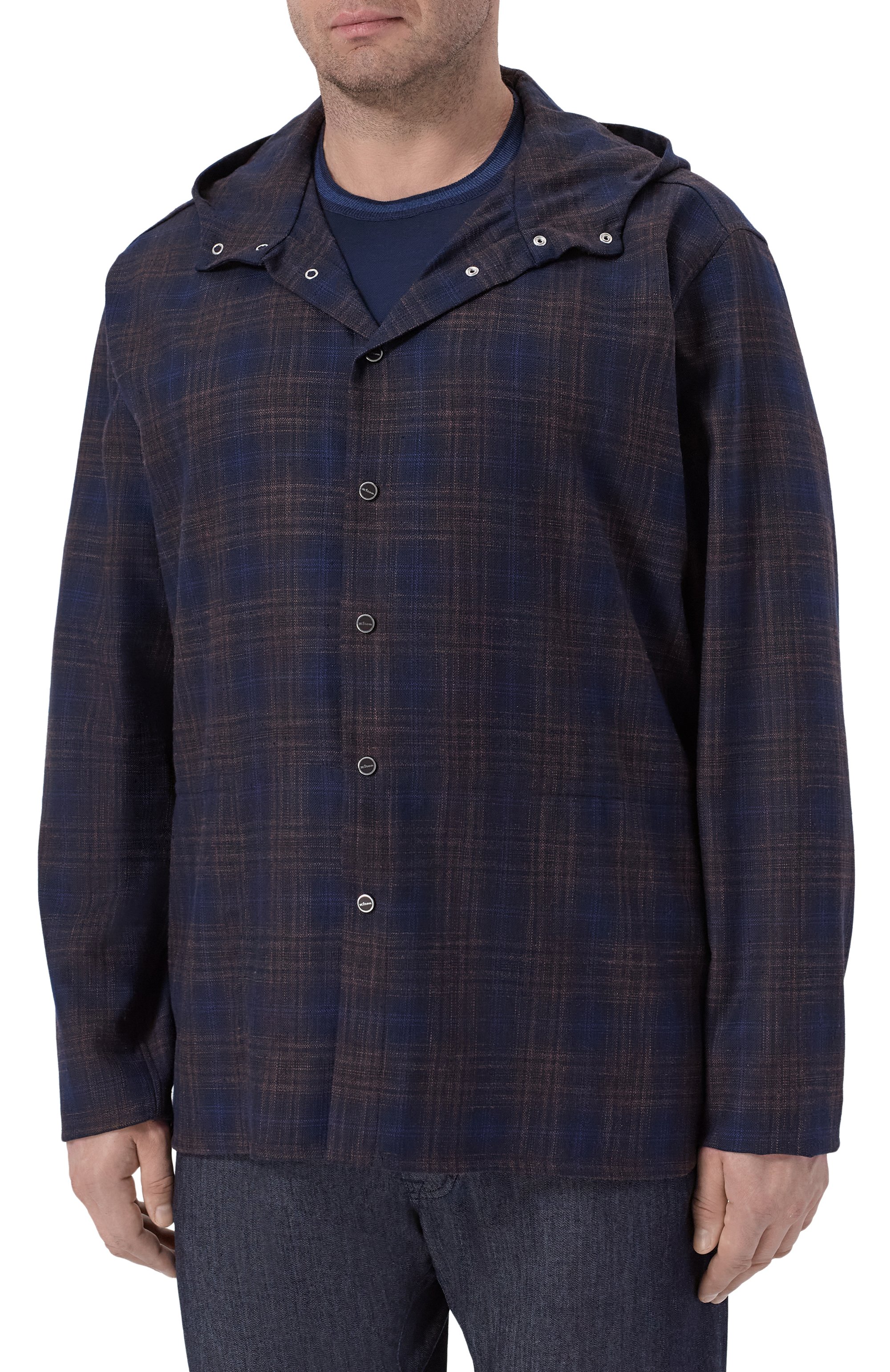 Рубашка из шерсти и ш елка KITON, арт. UMCPETEK0628G, фото 3