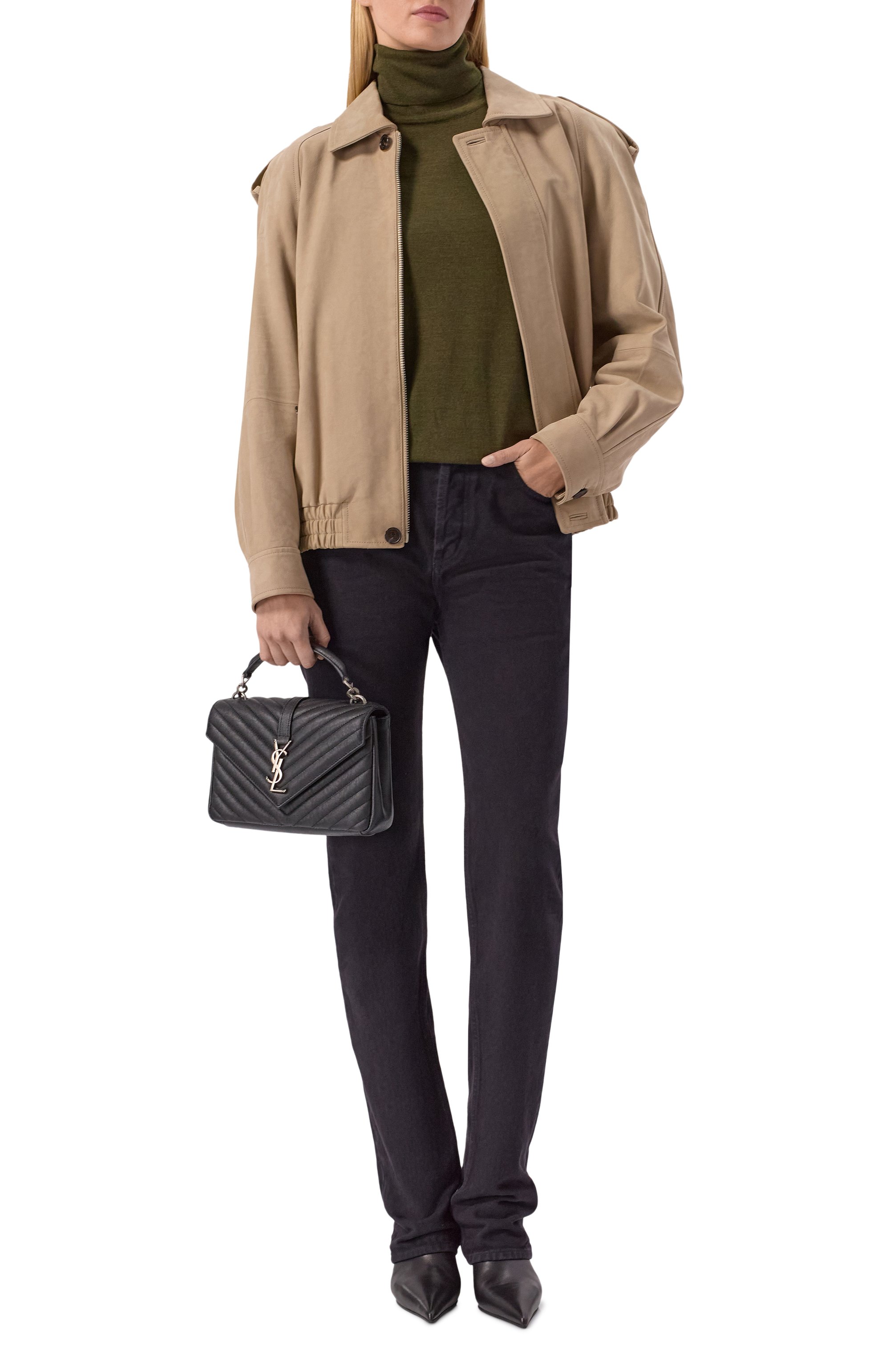 Сумка college medium SAINT LAURENT, арт. 600279/BRM04, фото 7