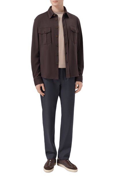 Мужская шелковая футболка STEFANO RICCI, арт. K919512G10/R25190