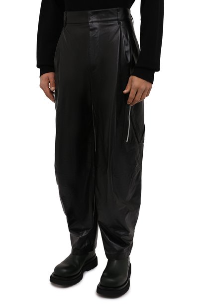 Кожаные брюки BOTTEGA VENETA, арт. 682872/V1CY0, фото 3