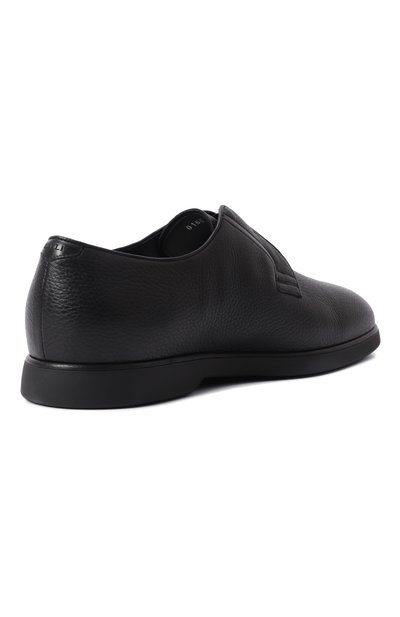 Кожаные дерби ZILLI черного цвета по цене 129500 руб., арт. H0160AM1942VZTP02, фото 5 Кожаные дерби ZILLI, арт. H0160AM1942VZTP02, фото 5