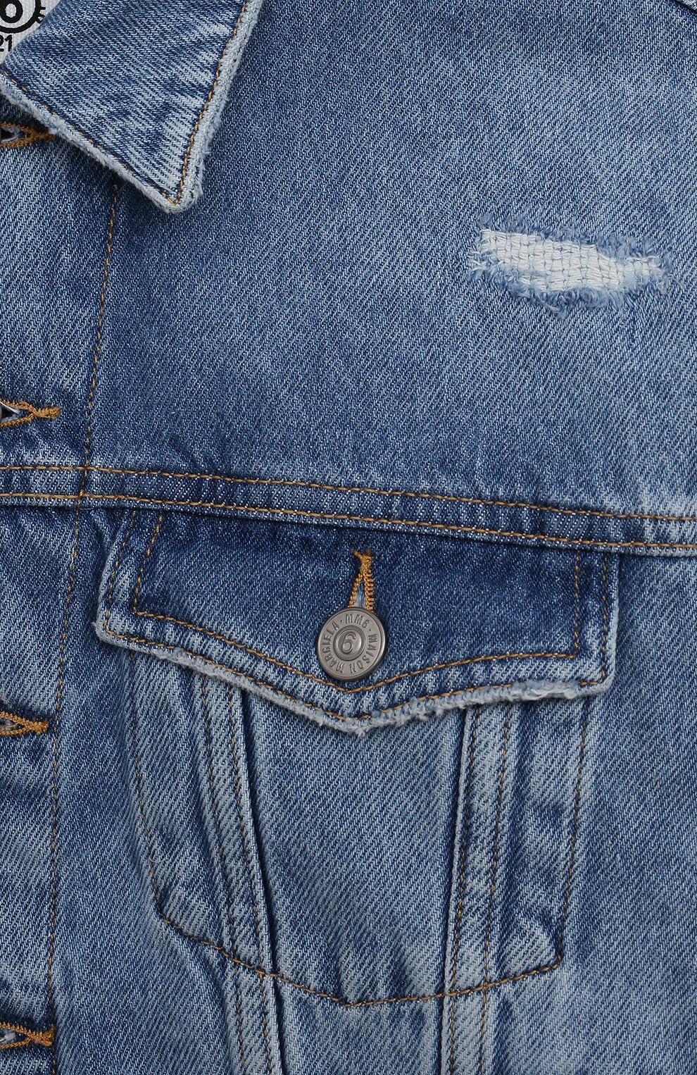 Джинсовая куртка MM6, арт. M60449/MM02M, фото 3