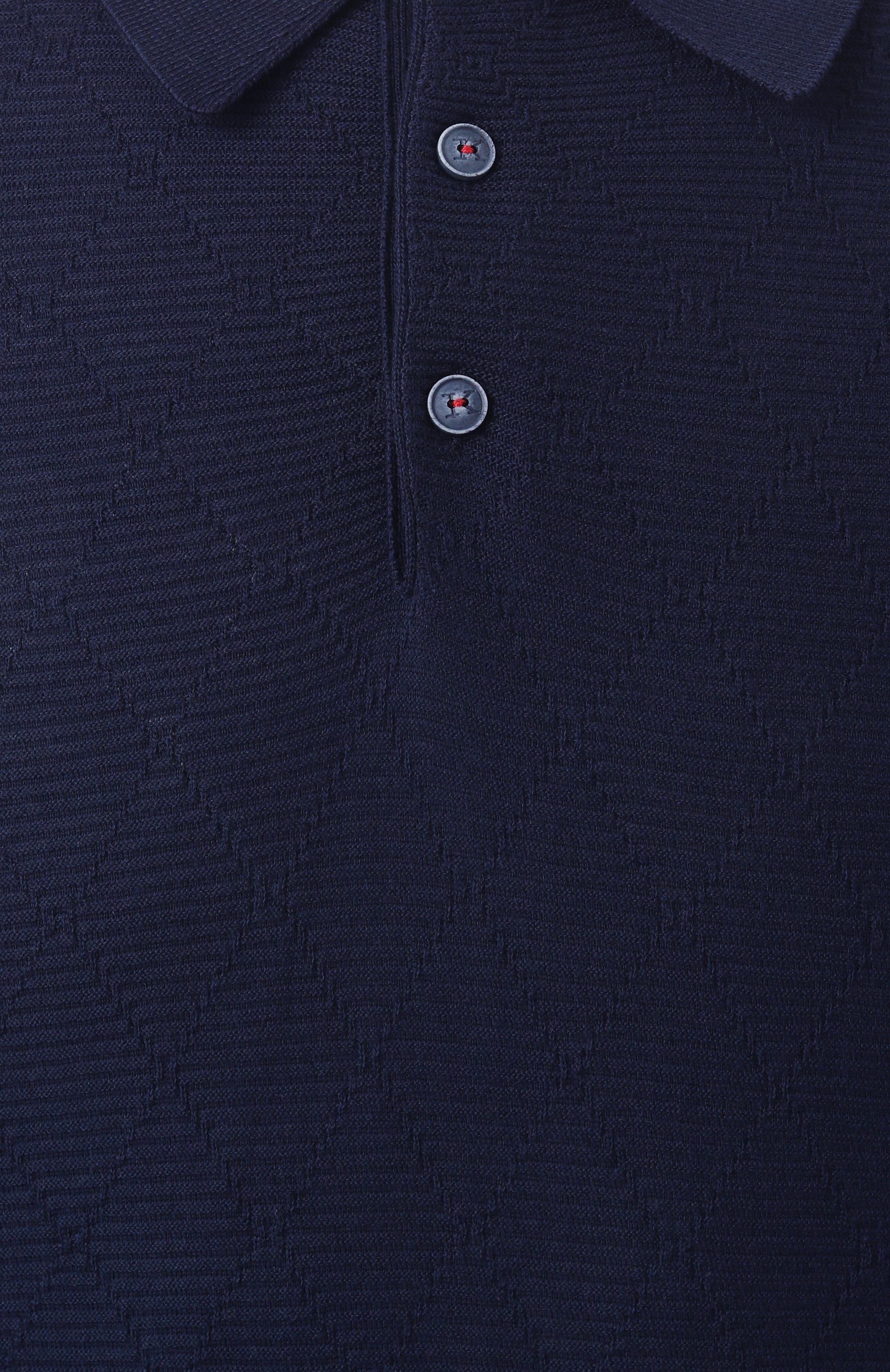 Хлопковое поло KITON, арт. UMK070660H, фото 6