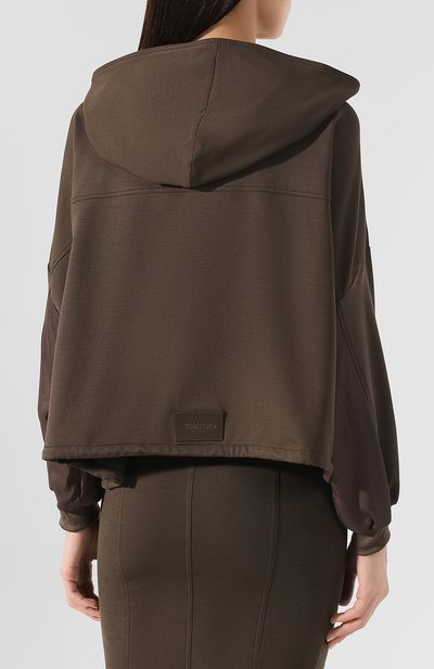 Кардиган из смеси шелка и хлопка TOM FORD, арт. GIJ014-FAX468, фото 4