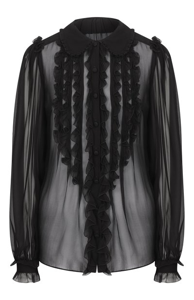Женская шелковая блузка DOLCE & GABBANA, арт. F5U02T/FU1AT