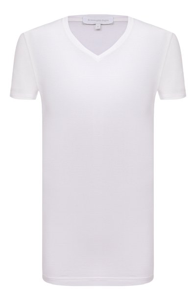 Мужская хлопковая футболка ZEGNA, арт. N2M800050
